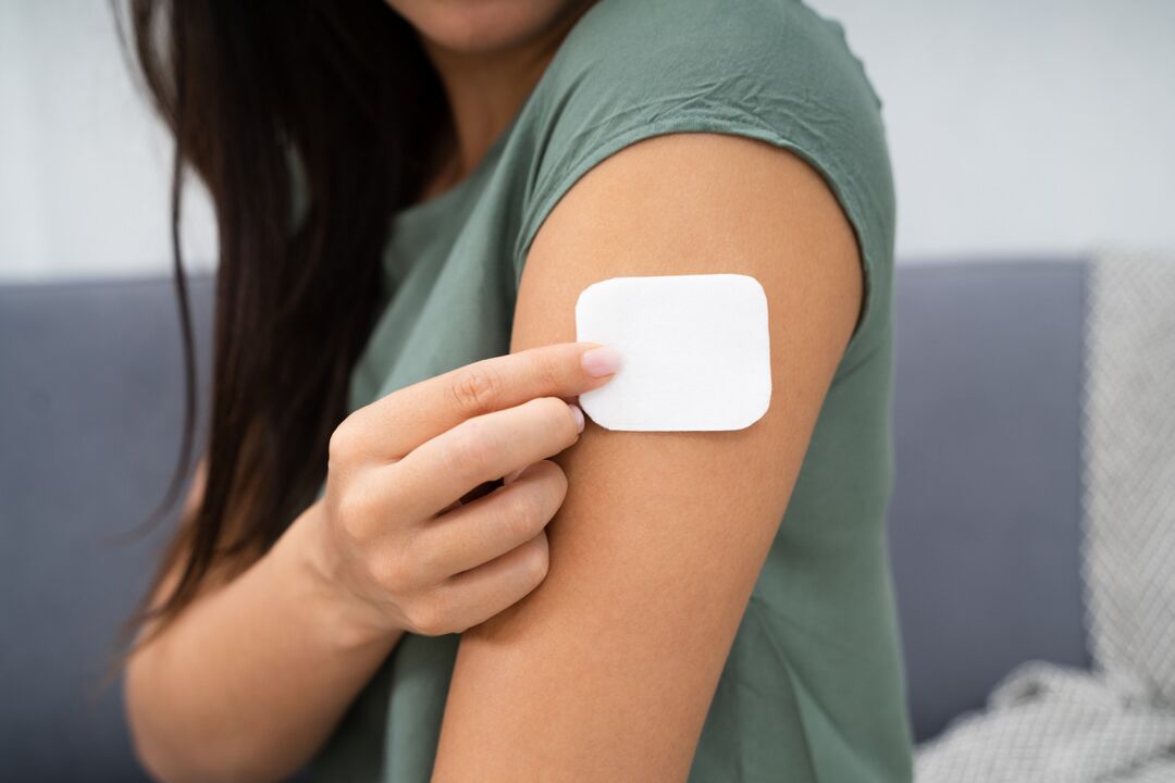 O patch de nicotina ajudará a gradualmente parar de fumar