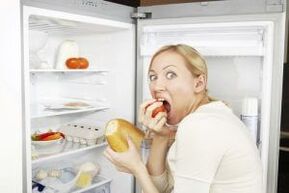 tosse e fome em uma mulher ao parar de fumar